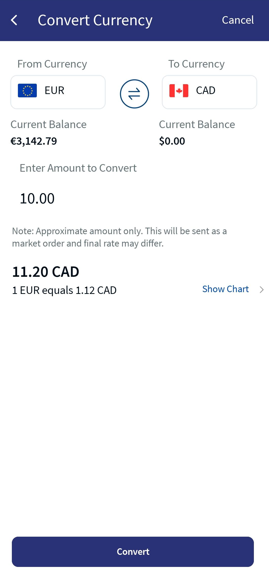 Exchange Currency